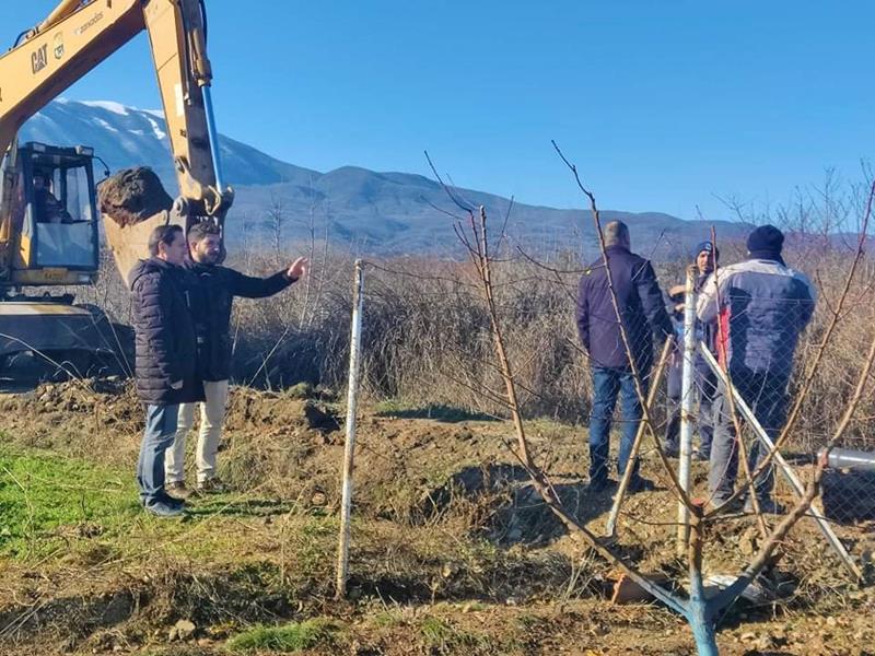 Ξεκίνησε το έργο αντικατάστασης αμιαντοσωλήνων υδροδότησης Δ.Κ. Κοπανού και Τ.Κ. Χαρίεσσας του Δήμου Νάουσας από την ΔΕΥΑΝ 