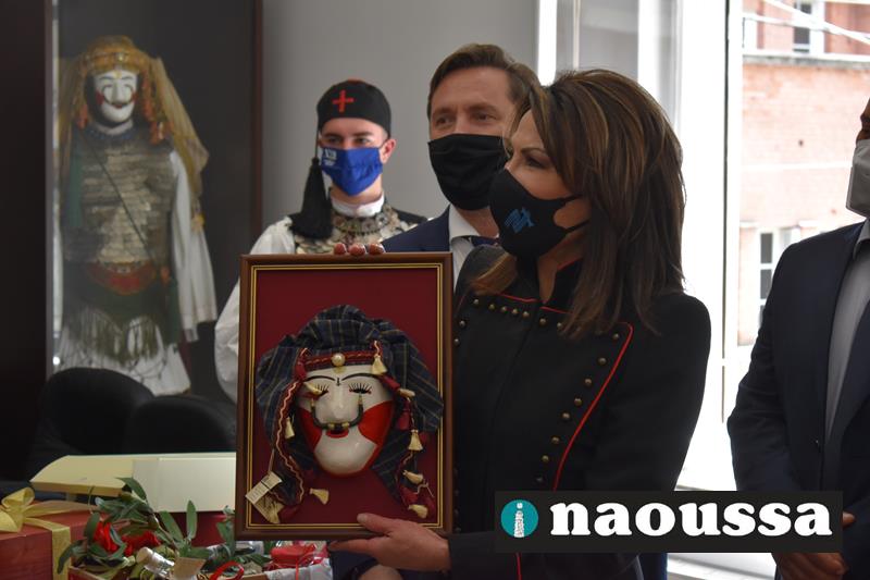 Στο δημαρχείο Νάουσας η Πρόεδρος της Επιτροπής «Ελλάδα 2021», Γιάννα Αγγελοπούλου – Δασκαλάκη 