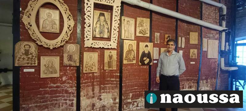 Ξεκίνησαν οι εκθέσεις  των Τμημάτων Ζωγραφικής Ενηλίκων και Ψηφιδωτού, Ξυλογλυπτικής, Κοσμήματος των Εικαστικών Εργαστηρίων του Δήμου Νάουσας