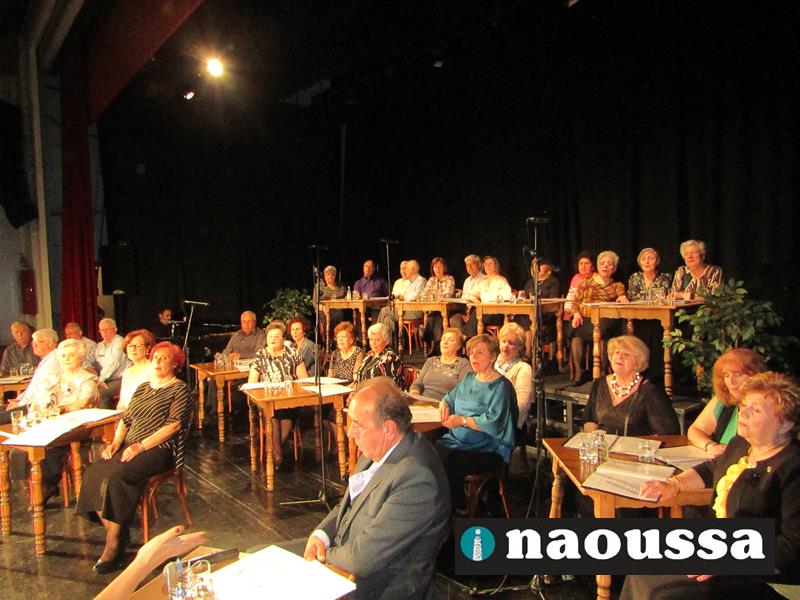 Εξαιρετική η συναυλία της Χορωδίας του ΚΑΠΗ Νάουσας 