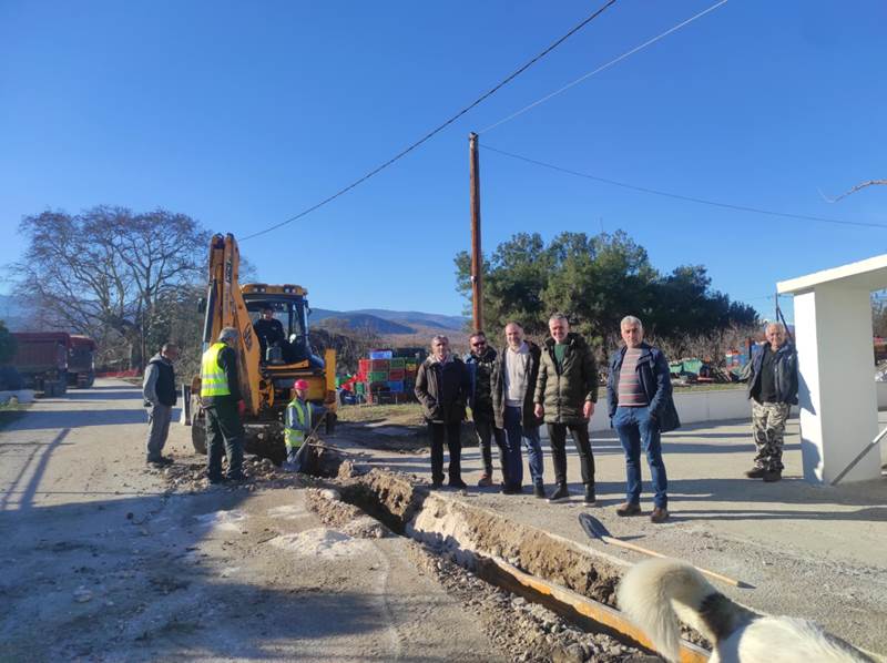 ΕΡΓΟ ΑΠΟΧΕΤΕΥΣΗΣ ΟΙΚΙΣΜΩΝ ΓΙΑΝΝΑΚΟΧΩΡΙΟΥ - ΜΑΡΙΝΑΣ ΔΗΜΟΥ ΝΑΟΥΣΑΣ