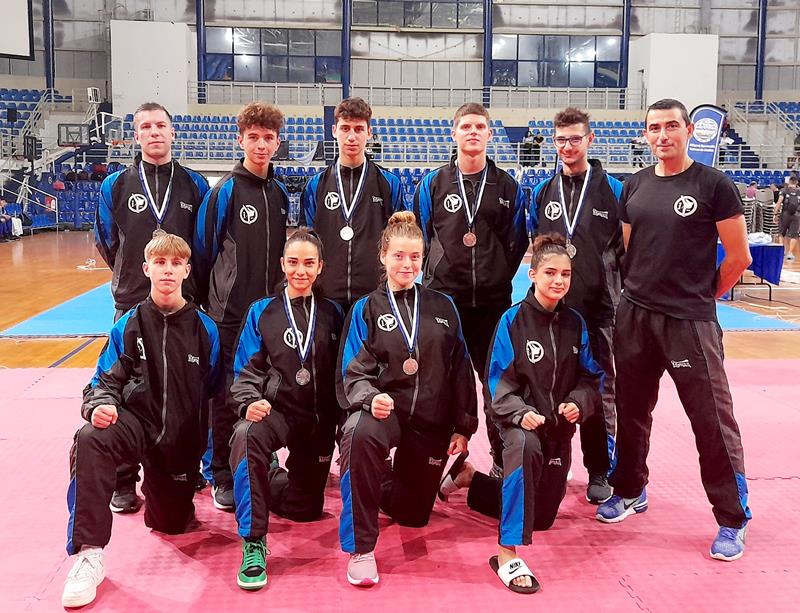 ΕΞΙ ΜΕΤΑΛΛΙΑ ΓΙΑ ΤΟ TAEKWON-DO ΤΗΣ ΝΑΟΥΣΑΣ ΣΤΟ ΠΑΝΕΛΛΗΝΙΟ ΚΥΠΕΛΛΟ 