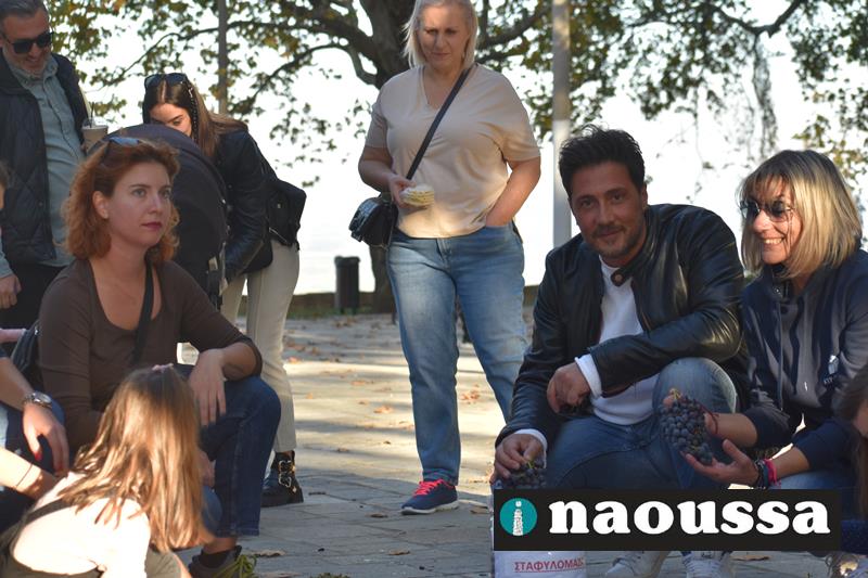 Πάτησαν σταφύλια και ζωγράφισαν τον τρύγο τα παιδιά της Νάουσας (φωτορεπορτάζ) 