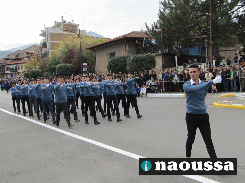 Η μαθητική παρέλαση της 28ης Οκτωβρίου στη Νάουσα (video+φωτορεπορτάζ)