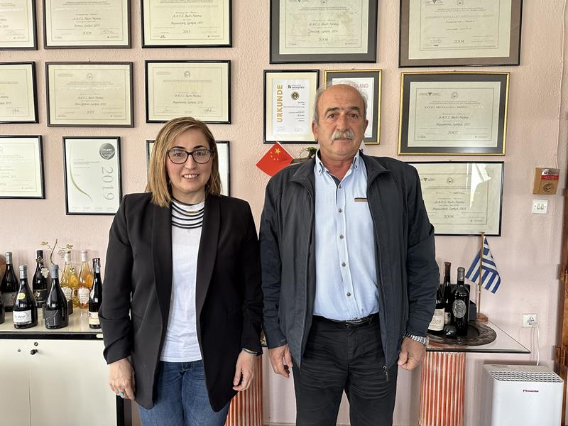  Στο VAENI με τον Γιώργο Φουντούλη η Υποψήφια Βουλευτής ΝΔ Ημαθίας, Στέλλα Αραμπατζή 