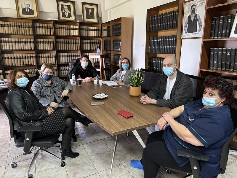  Επίσκεψη στο Νοσοκομείο Νάουσας πραγματοποίησε η υποψήφια βουλευτής Ημαθίας με τη Νέα Δημοκρατία Αραμπατζή Στέλλα (Στεργιανή)