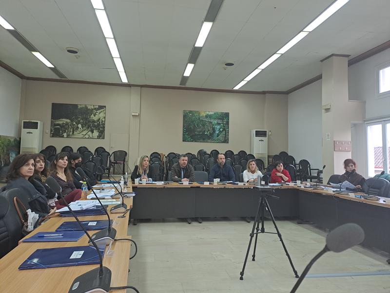 Σε τεχνική συνάντηση που διοργάνωσε η ΕΣΑΜΕΑ ο Πρόεδρος του Δ.Σ κος Θανασούλης Δημήτριος και στελέχη του Κ.Κ.Π& Α του Δήμου Νάουσας