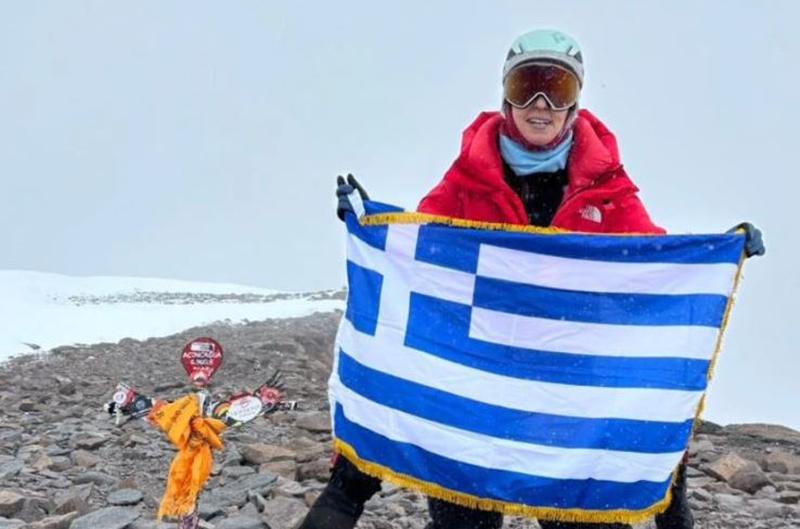 Η Κική Τσακαλδήμη τα κατάφερε: κατέκτησε την κορυφή του Ακονκάγκουα - Το θερμό ευχαριστώ στον Γρηγόρη Δημητριάδη