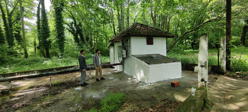 Ολοκληρώθηκε το έργο αναβάθμισης και συντήρησης του υδατόπυργου και οικίσκων στην Τ.Κ Μαρίνας, παρουσία του Προέδρου της επιχείρησης, Γιώργου Τασιώνα