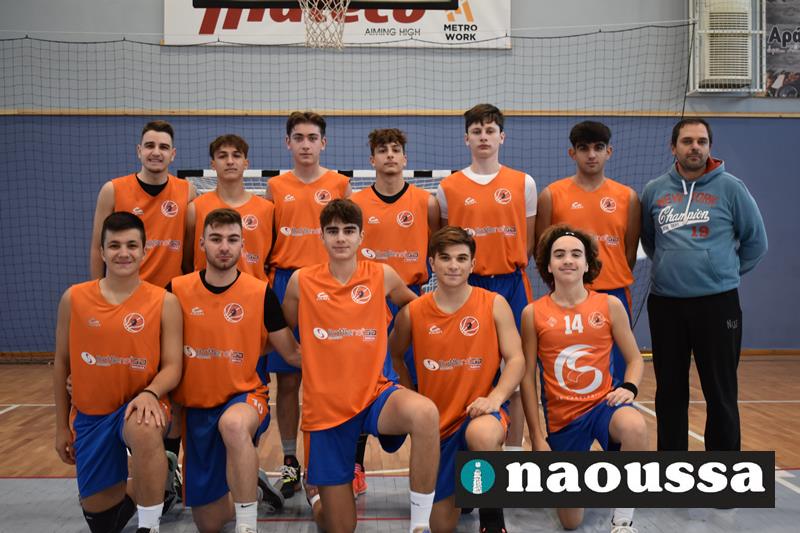Ασταμάτητοι  οι έφηβοι του μπασκετικού Ζαφειράκη Νάουσας (video+φωτορεπορτάζ)