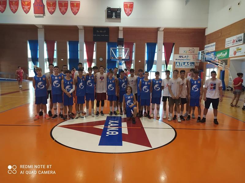 Ξεκίνησαν να μαζεύουν εμπειρίες και εικόνες από παιχνίδια τα παιδιά του μπασκετικού Ζαφειράκη Νάουσας