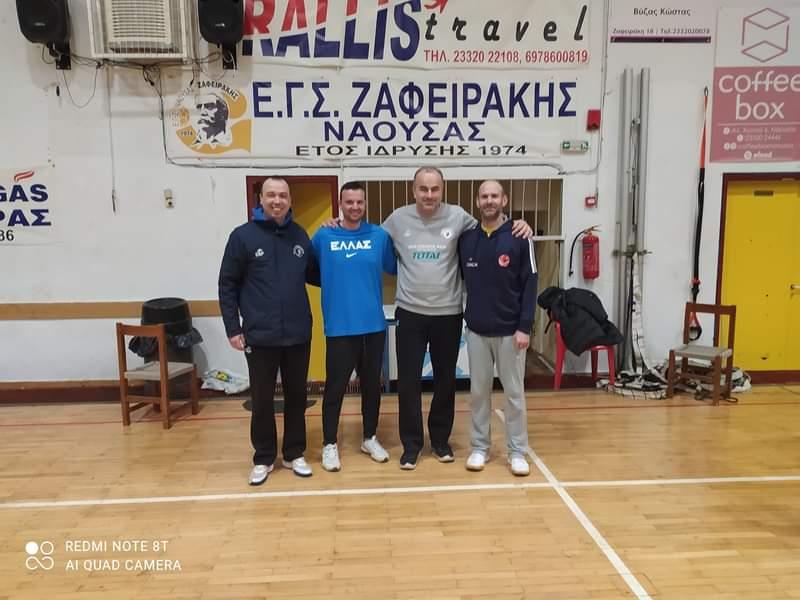 Τρία στα τρία για τα ηλικιακά τμήματα του Ζαφειράκη, ρεπό η ανδρική ομάδα