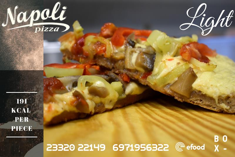 Σαββατόβραδο με pizza light από την Napoli 