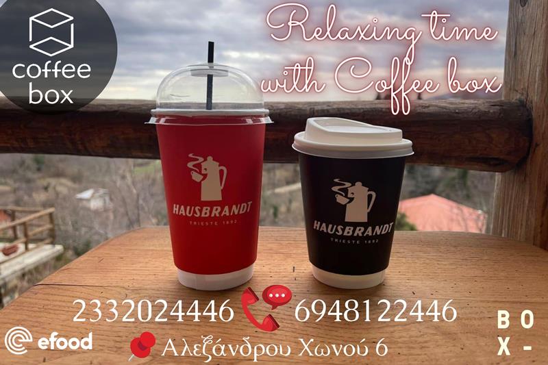 Relaxing time with Coffee box