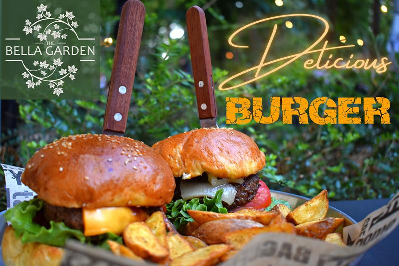 Ώρα για λαχταριστά burgers και παγωμένη μπύρα στο «THE BELLA GARDEN»