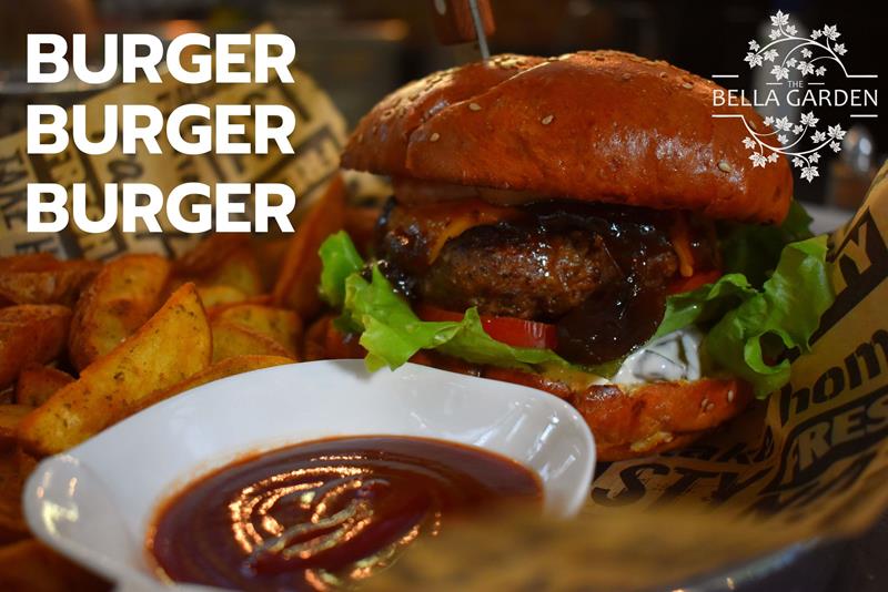 Ώρα για λαχταριστά burgers και παγωμένη μπύρα στο «THE BELLA GARDEN»