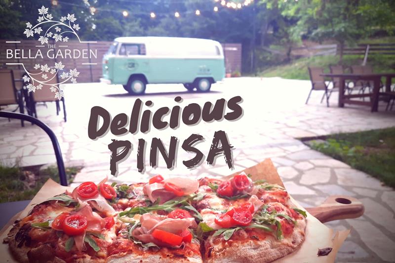 «THE BELLA GARDEN»: It’s all about Pinsa…