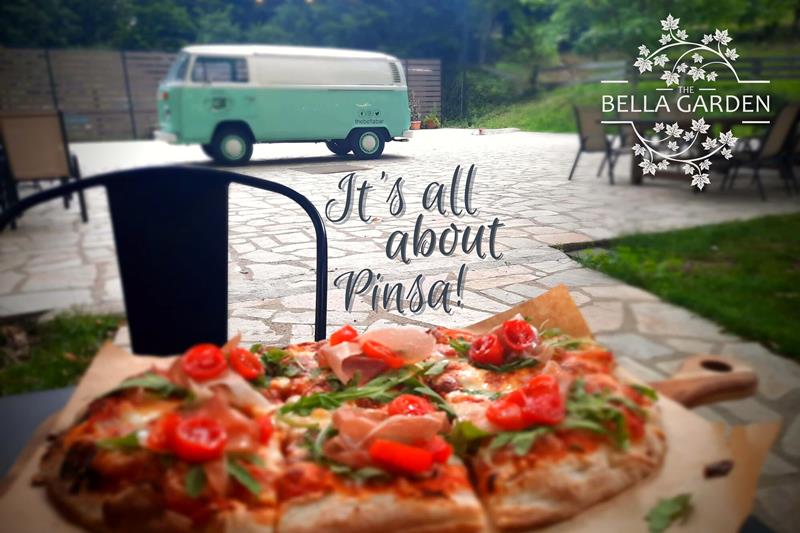 «THE BELLA GARDEN»: It’s all about Pinsa…