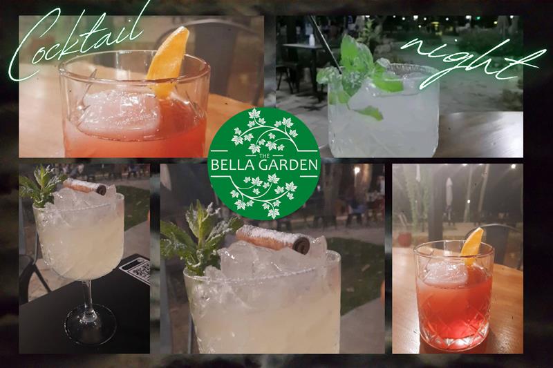 Ονειρικές νύχτες καλοκαιριού με απολαυστικά cocktails στο «THE BELLA GARDEN»
