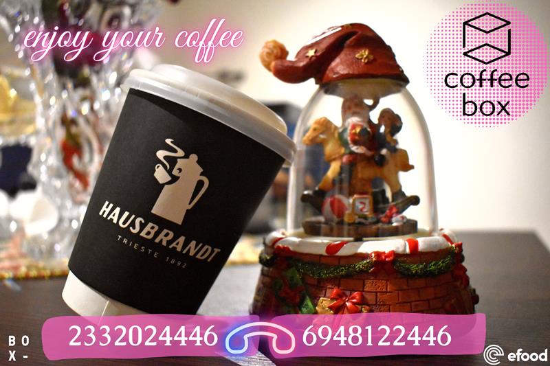 Coffee box: Enjoy your coffee