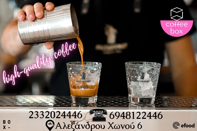 High quality Coffee from Coffee box