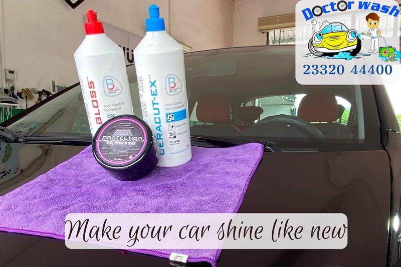 DOCTOR WASH: Η περιποίηση του οχήματός σας με τα καλύτερα υλικά της αγοράς