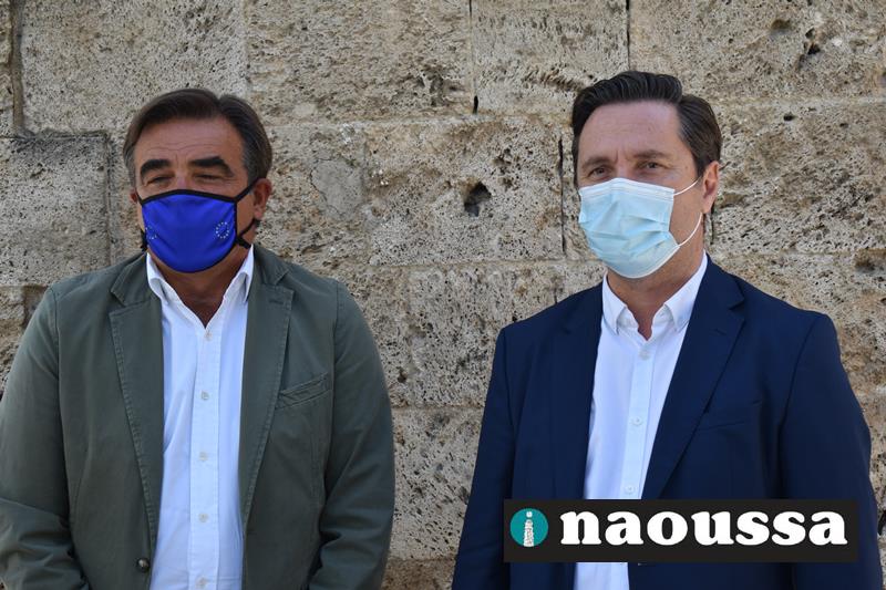 Συνάντηση του Αντιπροέδρου της Ευρωπαϊκής Επιτροπής αρμοδίου για την Προώθηση του Ευρωπαϊκού Τρόπου Ζωής  κ. Μαργαρίτη Σχοινά και του δημάρχου Νάουσας κ. Νικόλα Καρανικόλα (video) 