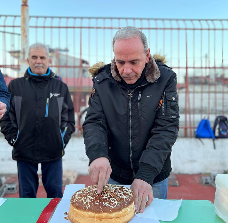 Η κοπή βασιλόπιτας της Γυμναστικής Ένωσης Νάουσας