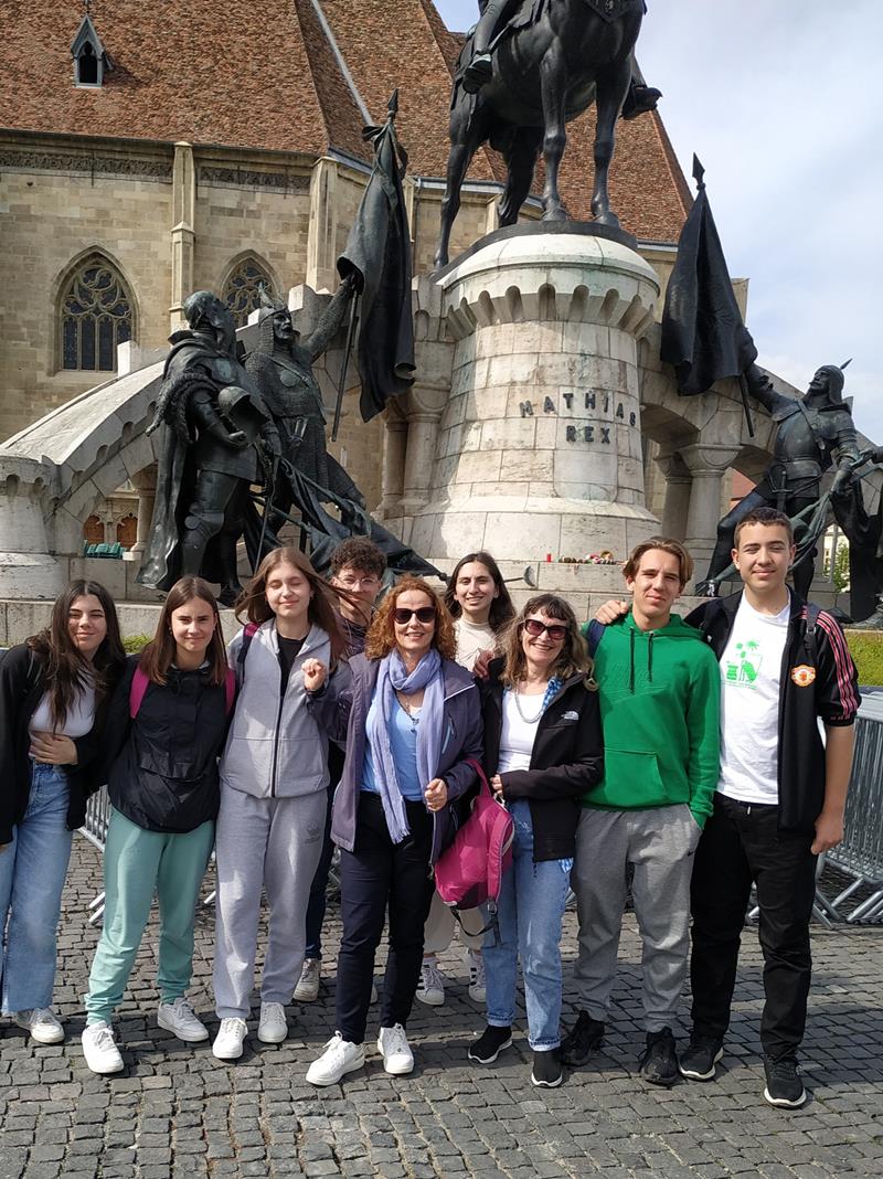 Η ομάδα Erasmuus+ "Code for the environment" του Λαππείου, 1ου Γυμνασίου Νάουσας στη Ρουμανία 