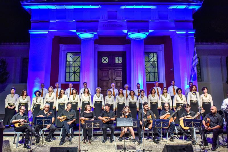 Έξοχη εμφάνιση του «Ωδείου Ναούσης» στην Αρχαία Ολυμπία