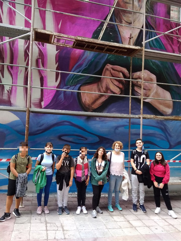 Συμμετοχή μαθητών του Λαππείου 1ου Γυμνασίου Νάουσας στο «Naoussa Urban Art Festival 2020»
