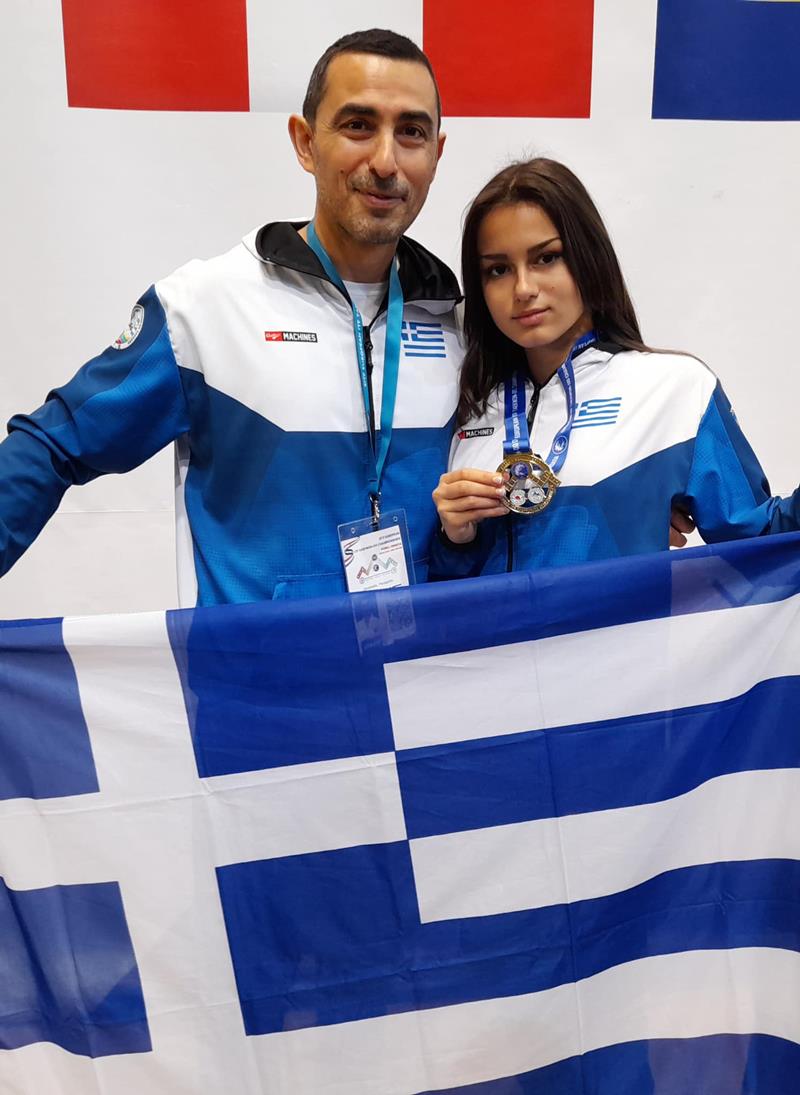 Τεράστια διεθνής επιτυχία από την Νένα Δημητριάδου  για το Taekwon-do της Νάουσας στο Πανευρωπαϊκό Πρωτάθλημα