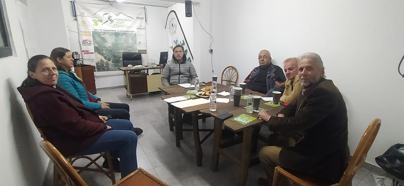 Συνάντηση του Δημάρχου Νάουσας με το Δ.Σ. του Συνδέσμου Ελλήνων  Βετεράνων Αθλητών Στίβου 