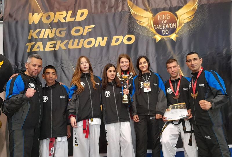ΔΙΕΘΝΕΙΣ ΕΠΙΤΥΧΙΕΣ ΓΙΑ ΤΗN ΝΑΟΥΣΑ ΣΤΟ 8ο WORLD KING OF TAEKWON-DO 