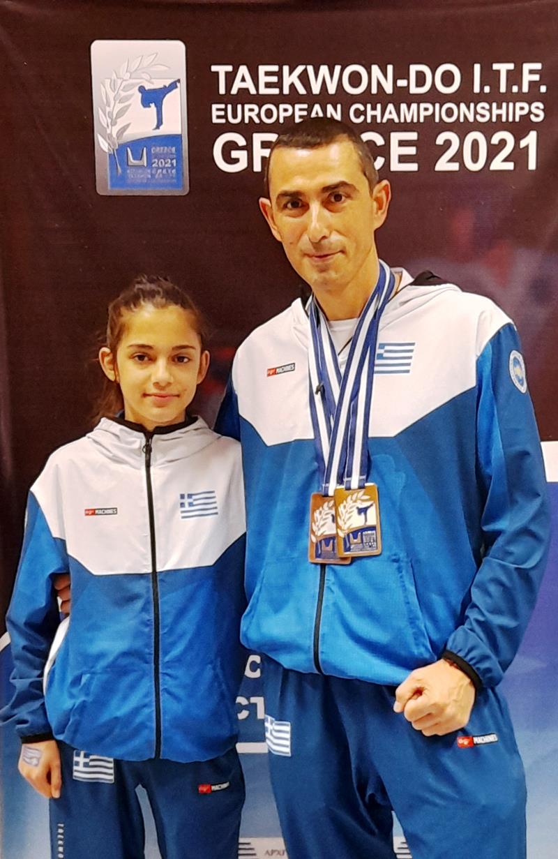 ΧΡΥΣΗ ΕΜΦΑΝΙΣΗ ΑΠΟ ΤΟ TAEKWON-DO ΤΗΣ ΝΑΟΥΣΑΣ ΣΤΟ ΠΑΝΕΥΡΩΠΑΪΚΟ ΠΡΩΤΑΘΛΗΜΑ 