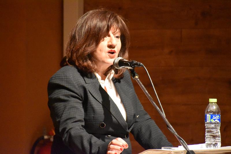 Η παρέμβαση στην παρουσίαση του ψηφοδελτίου του ΣΥΡΙΖΑ – ΠΣ της υποψήφιας βουλευτή Φρόσως Καρασαρλίδου 