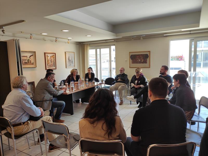 Συζήτηση με τα μέλη του Συλλόγου των εν Αθήναις Ναουσαίων «Ο Ζαφειράκης» για το ΑΛΜΑ 