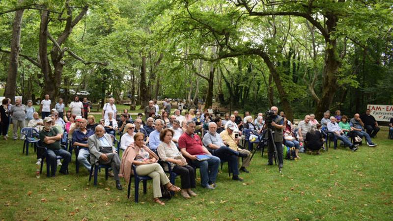 Πλήθος κόσμου στο αντάμωμα Επαναπατρισθέντων Πολιτικών Προσφύγων στη Νάουσα
