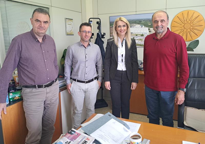 Η Λίνα Τουπεκτσή στους Αγροτικούς Συνεταιρισμούς ΜΕΣΗΣ και ΑΛΜΕ