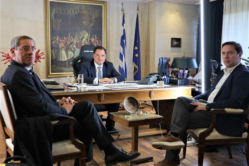  Στην Αθήνα για την ανάδειξη του αρχαιολογικού χώρου της Μίεζας ο δήμαρχος Νάουσας-Συνάντηση με τον Υπουργό Ανάπτυξης και Επενδύσεων κ. Άδωνι Γεωργιάδη