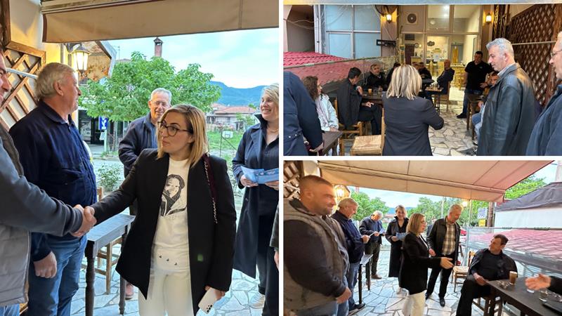 Στέλλα Αραμπατζή: Θερμή υποδοχή στην Βεργίνα