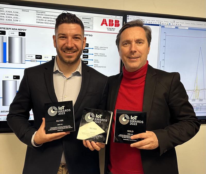 Τρία βραβεία απέσπασε ο Δήμος Νάουσας και η ΔΕΥΑΝ στα «IoT Awards 2023»