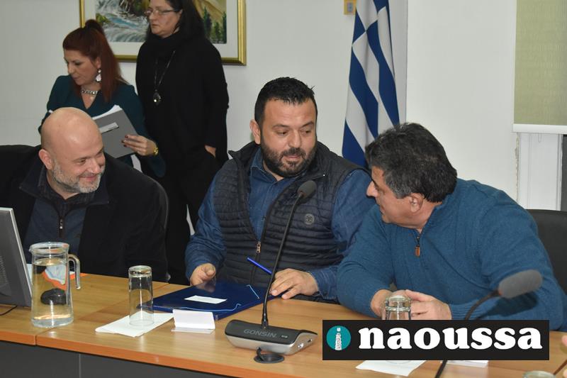 Το νέο προεδρείο του δημοτικού συμβουλίου Νάουσας 