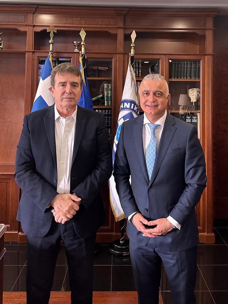 Συνάντηση του Λάζαρου Τσαβδαρίδη με τον Υπουργό Προστασίας του Πολίτη-Τι ζήτησε για την σχολή αστυφυλάκων Νάουσας 