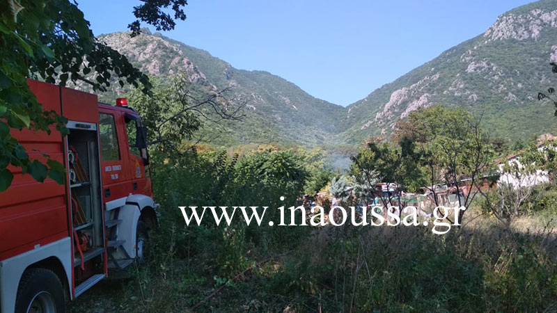 Αναστάτωση από εστία φωτιάς στην Μπλάνα το πρωί του Σαββάτου