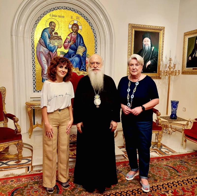 Εθιμοτυπική επίσκεψη στον Σεβασμιώτατο Μητροπολίτη Βεροίας, Ναούσης και Καμπανίας κ. Παντελεήμων, από αντιπροσωπεία του Φορέα Κοινωνικής Αλληλεγγύης και Εθελοντισμού “ΠΝΟΗ”