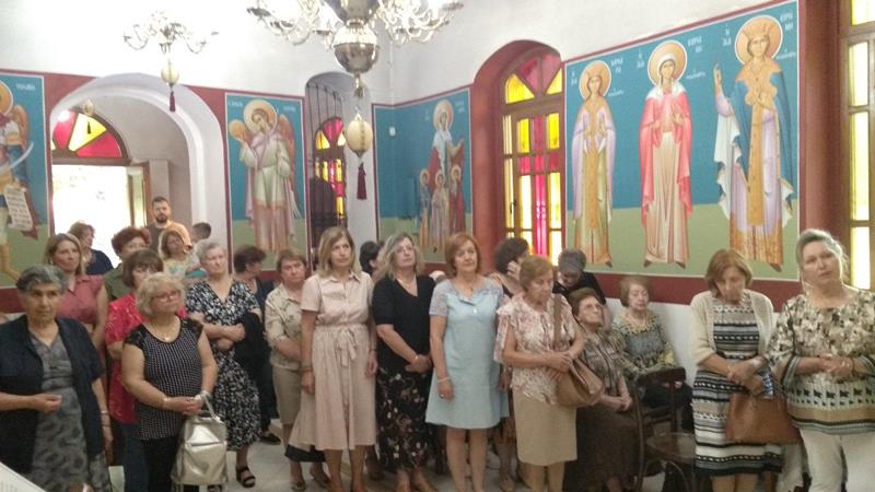 Την Δευτέρα η καθιερωμένη Θεία Λειτουργία της Αγίας Κυριακής, προστάτιδας της Αδελφότητος Αδελφότητα Κυριών Νάουσας   
