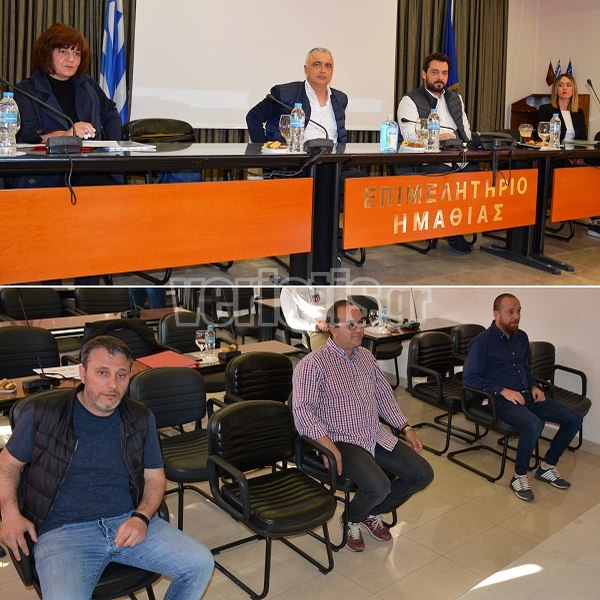 Συνάντηση με τους βουλευτές της Ημαθίας για τους ιδιοκτήτες καταστημάτων υγειονομικού ενδιαφέροντος Ημαθίας 