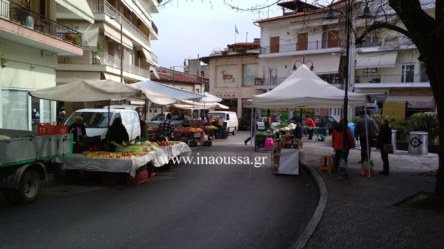 Κανονικά και με όλα τα απαραίτητα μέτρα προστασίας η λαϊκή αγορά της Νάουσας για το Σάββατο 17 Απριλίου-Τα ονόματα και το τοπογραφικό 