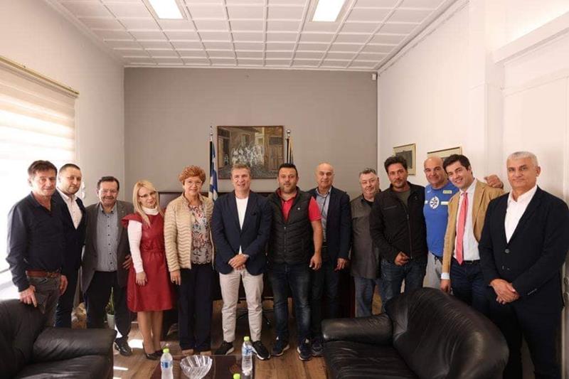 Επίσκεψη  αντιπροσωπείας Αλβανών εκπροσώπων στον Δήμο Νάουσας